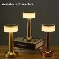 【Awakening,Young Man】Portable Modern LED Table Lamps R Desk Lamp 3 Color Dimming Energy Saving Night Light For Bar Restaurant Coffee Decor ซื้อทันทีเพิ่มลงในรถเข็น