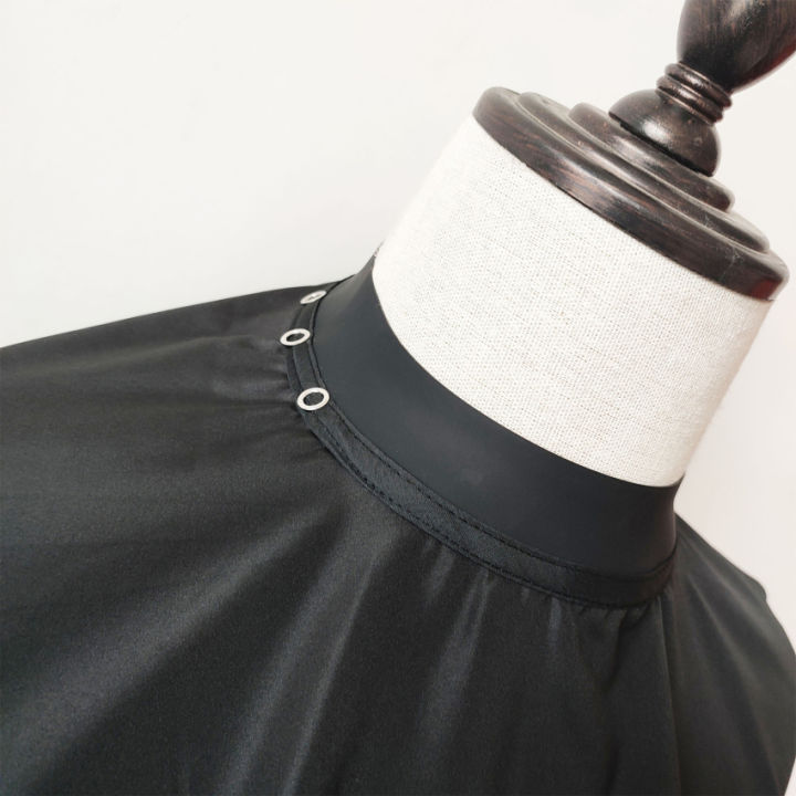 เด็กผู้ใหญ่-hairdressing-shawl-robe-ร้านทำผม-hood-beauty-apron-black-cape