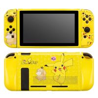 Pokemon Pikachu Silicone Case For Nintendo Switch Lite Anime Game Console Protective Soft Shell For Ns Split Handle Sleeve