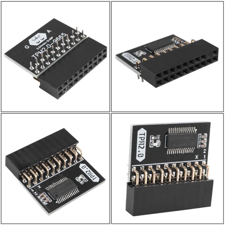 lpc-20pin-protection-module-for-asus-tpm-l-r2-0-gigabyte-gc-tpm2-0-compatible-trust-platform-module-20-pin-20-1-l2p7