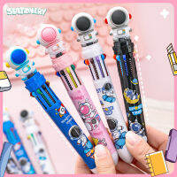 I Stationery ปากกาลูกลื่น 10 สี ปากกาสีจดสรุป ปากกาสี ปากกาลูกลื่น0.5mm ชุดอุปกรณ์การเรียน