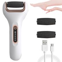 ZZOOI Electric Foot File Grinder USB Recharge Waterproof Pedicure Tool Foot Care Tool for Hard Cracked Clean