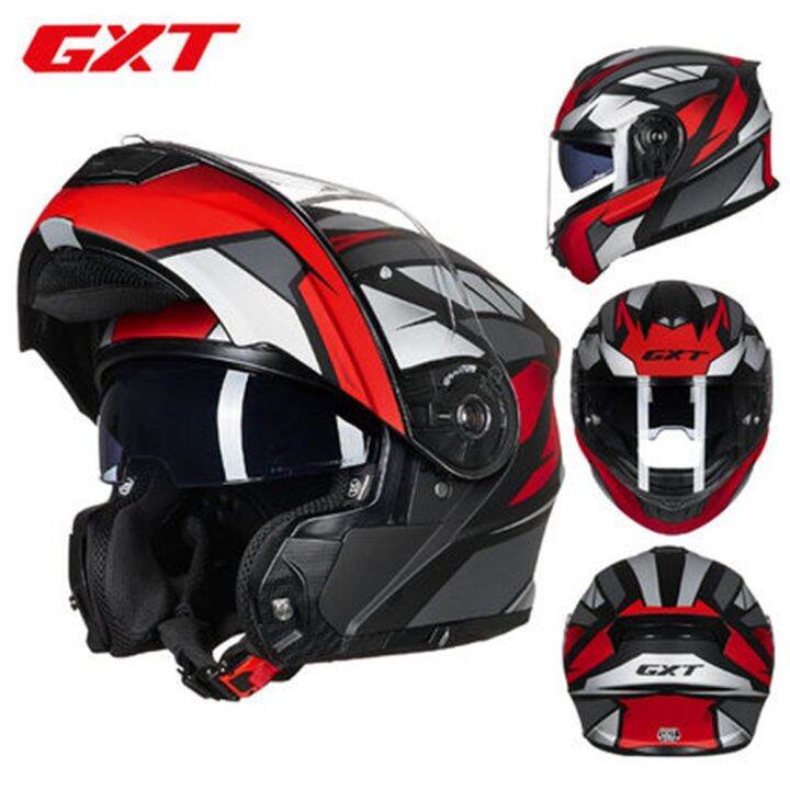 【Cool Design】Full Face Helmet Motorcycle Evo Helmet Dual Visor for Man