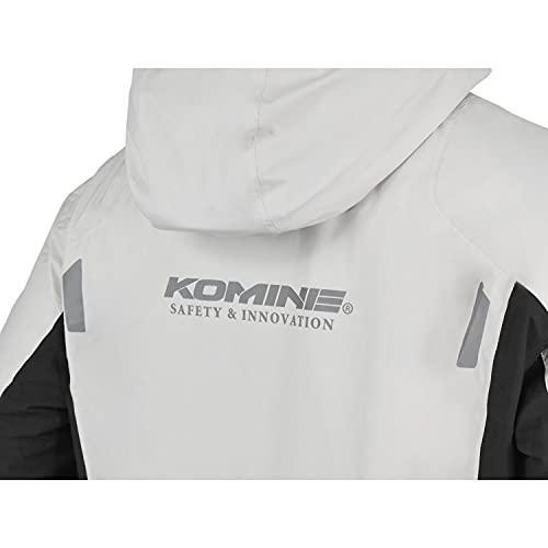 komine-เสื้อแจ็กเก็ตขี่มอเตอร์ไซค์สีดำ-xl-เสื้อแจ็กเก็ตป๊อปอัพ-jk-620ยืดได้