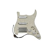 KR-Prewired loaded Pickguard Guitar Pickups Humbucker Pickups Alnico 5 HSS Wiring Harness Push-Pull