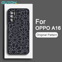 Guyon ซิลิโคนเหลว  เสค OPPO A17 A57 A54S A16E A16S A16 เคสนิ่มลายดีไซน์ใหม่ดั้งเดิม