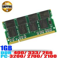 Laptop Memory Ram SO-DIMM DDR1 PC 3200 2700 2100 / DDR 400 333 266 MHz 1GB 200PINS For Notebook Computer Sodimm Memoria Rams