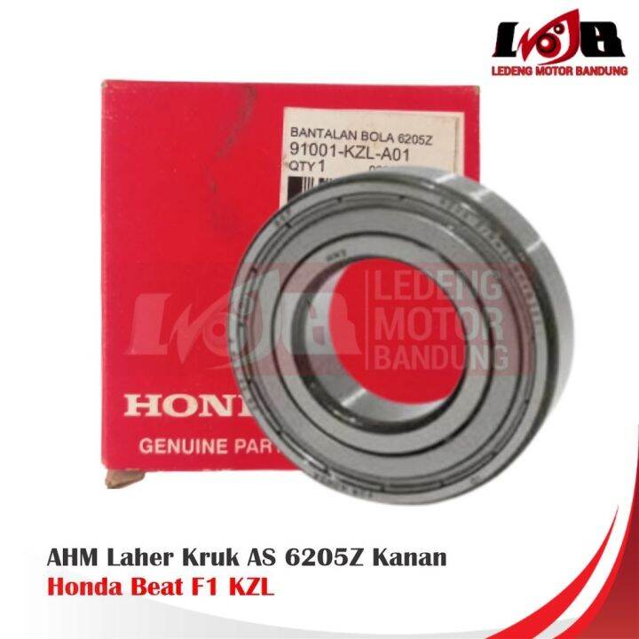 AHM Bearing Laher Kruk As Kanan 6205Z Beat Fi Motor Matic Bearing KZL