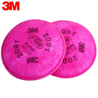 3M 2091 Pellet Filter Cotton P100 สำหรับ 3M 6800 7502 6200 Set