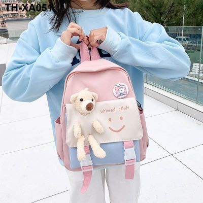 ♞▥ children out backpack spring outing bag girl tourism and leisure outdoor travel tide of the girls