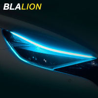 Flexible Car Led Light Strip Dual Color 304560cm DRL LED Auto Headlight Surface Strip Tube Lamp Daytime Car Turn Signal Lights