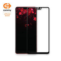 COMMY ฟิล์มกระจกกันรอย เต็มจอ ทนทานพิเศษ Oppo F7 รุ่น X-Strong Full Frame แข็งแรงระดับ 9H+ รับแรงกระแทกได้ทั้ง 5 ด้าน ป้องกันถึงขอบจอ ไม่ดันเคส