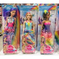 ตุ๊กตา Barbie Barbie สำหรับเด็กผู้หญิงตุ๊กตา Barbie Barbie ดรีมโทเปียตุ๊กตาเจ้าหญิงรุ้ง12นิ้ว; SRT: ฿899.75