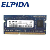 ELPIDA Ram DDR3L 4GB 1600Mhz PC3L-12800 SO-DIMMแรมความจำแล็ปท็อป1.35V Computer accessories game acceleration