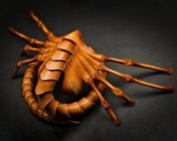 Alien Predator facehugger คอสเพลย์หน้ากากอย่างเป็นทางการ covenant poseable ฮาโลวีน Masquerade ปาร์ตี้ฮาโลวีน Latex props