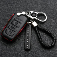 Leather Smart Key Case Cover Fob Protector Car Accessories Keychain for Changan Cs55 Cs35V7 CS95 Cs75 Cx70 CS15 Shell Holder