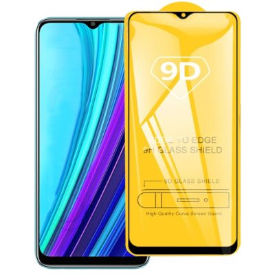 สำหรับ OPPO Realme 30A Narzo/Narzo 20A / Narzo 20 / Narzo 50A / Narzo 50I 9D ฟิล์มกระจกนิรภัยแบบเต็มจอภาพกาวเต็ม