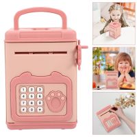 Electric Piggy Bank Photo Prop Savings Box Desktop Coin Container Toddler Toys Boys Portable Plastic Girls