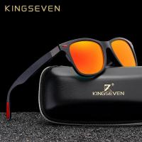 แว่นกันแดดโพลาไรซ์แบรนด์คลาสสิก KINGSEVEN ของแท้สำหรับผู้ชายผู้หญิงขับรถกรอบสี่เหลี่ยมแว่นตากันแดดแว่นตาชาย UV400 Gafas De Sol