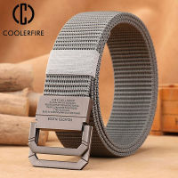 Men Belt Nylon Webbing Fabric Tactical Army Canvas Casual Fashion Luxury Designer Jeans Belt for Men Military Sports Strap HB009