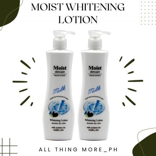 Milk Moist Skincare Natural Extract Whitening Lotion 310ml Lazada PH