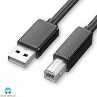 1M 1.5M 2M สายสายเครื่องพิมพ์ Usb Type B อินเตอร์เฟซสี่เหลี่ยม Usb2.0เข้ากันได้กับ W/กลองเปียโนไฟฟ้าตัวควบคุมมิดิคีย์บอร์ด