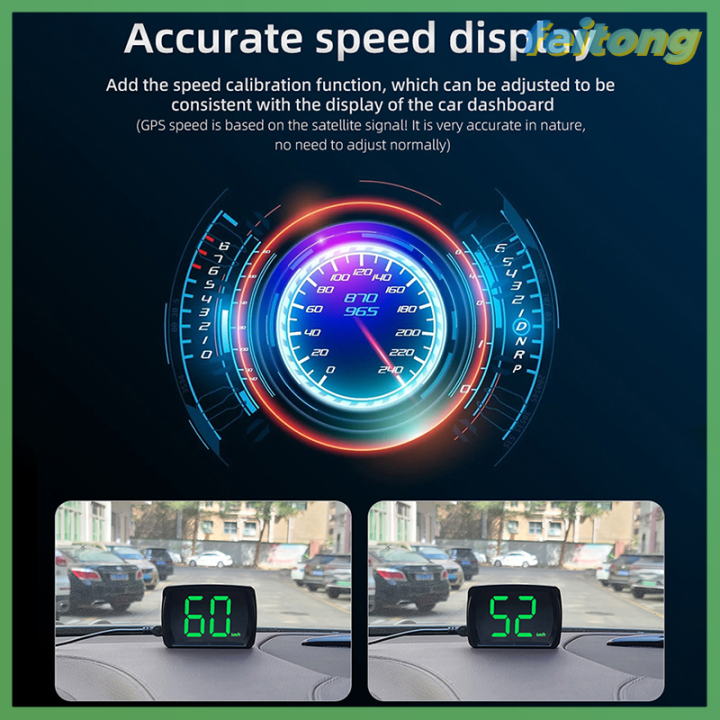 เฟยตง-gps-หน้าจอรถยนต์อเนกประสงค์-เครื่องวัดความเร็วขนาดใหญ่