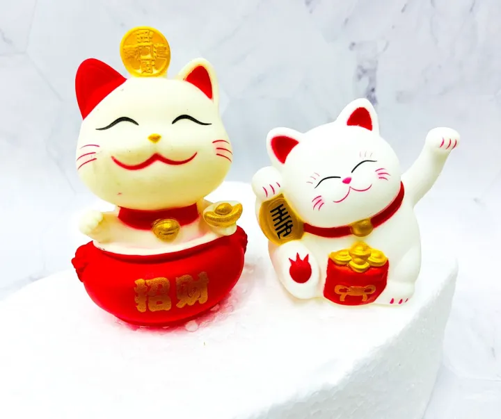 Cutie Lucky Cat Jelly Cake | Online CNY Cake Delivery KL/PJ