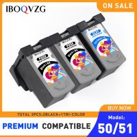 IBOQVZG PG 50 CL 51 XL Replacement Ink Cartridge For Canon PG-50 CL-51 Pixma iP2200 iP6210D iP6220D MP150 MP160 MP170 MP180 Ink Cartridges