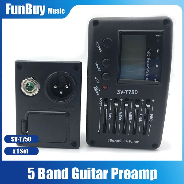 sv-t750-5-band-eq-equalizer-with-tuner-guitar-piezo-pickup-acoustic-guitar-bass-eq-preamp-with-digital-procedding-tuner