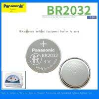 ใหม่-ต้นฉบับ-Panasonic BR2032ปุ่มแบตเตอรี่ลิเธียม3V อุปกรณ์ทางการแพทย์เมนบอร์ด-30 ℃-80 ℃ ทนต่ออุณหภูมิสูงท่อเหมือง