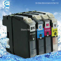 【Online】 mjrtup 4ชิ้นเข้ากันได้กับ Brother LC133 Ink สำหรับเครื่องพิมพ์ DCP-J152W J172W