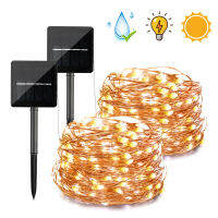 Led Solar Fairy String Lights Outdoor 7M 12M 22M Cooper Wire Waterproof Garland Lamp For Garden Christmas Wedding XmasDecoration