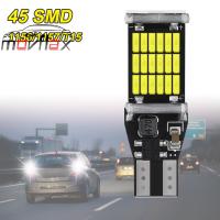 MovFlax ไฟสำรองข้อมูลถอยหลังสำหรับหลอดไฟรถยนต์ LED 1157 4014SMD 45ชิ้น921 W16W ไฟวิ่งกลางวันไฟเบรกไฟสัญญาณเลี้ยว