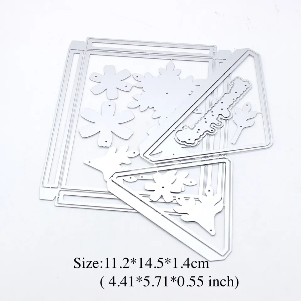 KSCRAFT A2 Card Envelope Metal Cutting Dies Stencils for DIY  Scrapbooking/Photo Album Decorative Embossing DIY Paper Cards