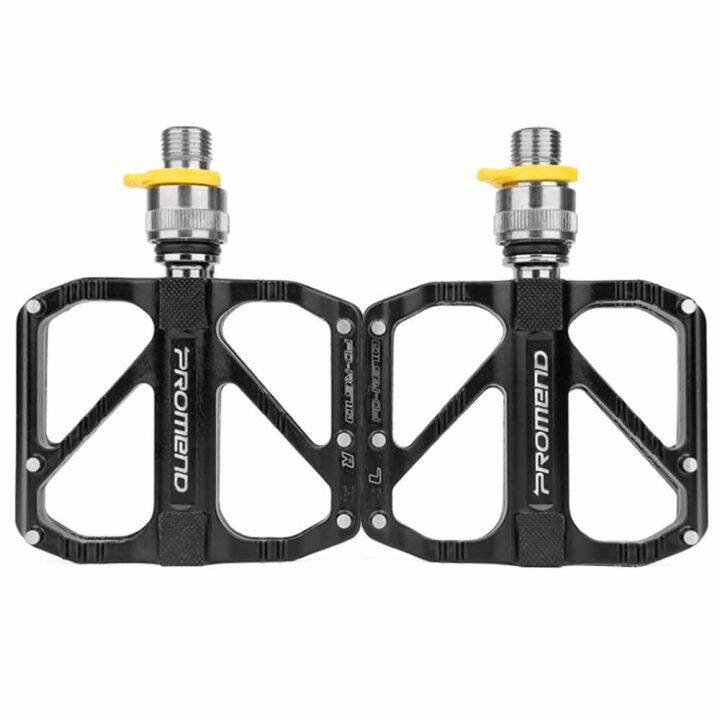 PROMEND Quick Release Light Weight Bicycle Pedal with Triple Bearing