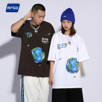 2022 Spring and Summer New Short-sleeved nd Street Rcep Printing Loose O Neck T-shirt Oversized T Shirt Graphic