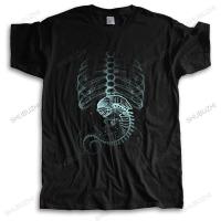 เสื้อยืดผู้ชาย XENOMORPH ALIEN แฟชั่นใหม่เสื้อยืดสีดำเสื้อยืดมาใหม่สำหรับผู้ชายเสื้อผ้าผู้ชายของขวัญฤดูร้อน