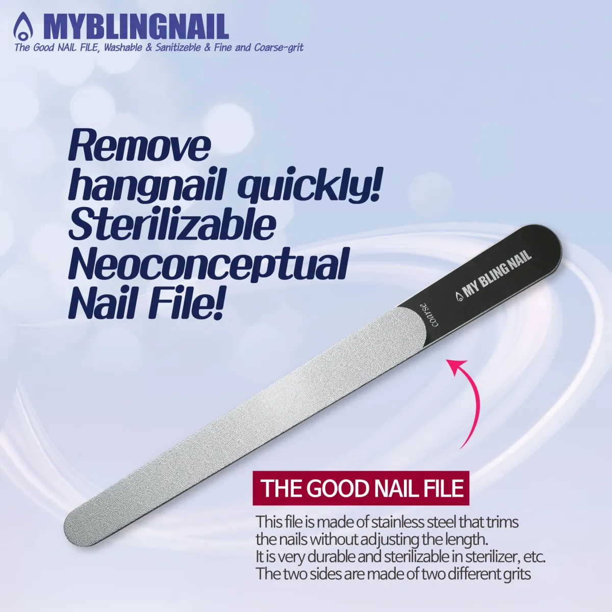 THE GOOD NAIL FILE ☆ K-Beauty / Best Selling Korean Beauty Tool / Hot Nail Supplies / Korean THE GOOD NAIL FILE ☆ K-Beauty / Best Selling Korean Beauty Tool / Hot Nail Supplies / Korean