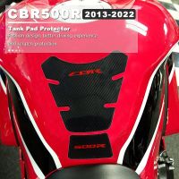 ถังปลอกปกป้องเข่า CBR500R Tankpad คาร์บอน-มองหาฮอนด้า CBR500 CBR 500 R 500R 2013-2022 2018 2019 2020ฝาครอบสติกเกอร์ติดมอเตอร์ไซค์2021