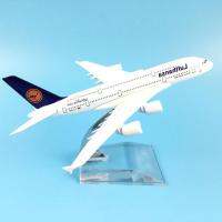 อากาศยานโดยสารทางอากาศ Lufthansa 1/400 A380เครื่องบินจำลองเครื่องบินจำลองของที่ระลึกของขวัญสำหรับเด็ก