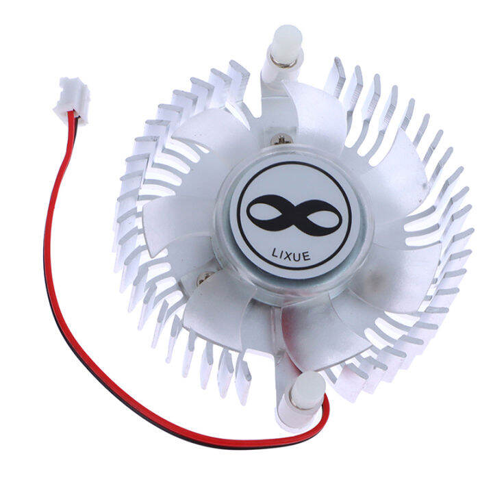 Graceful 55mm Aluminum Heatsink And 12V Fan Combination Radiator Round