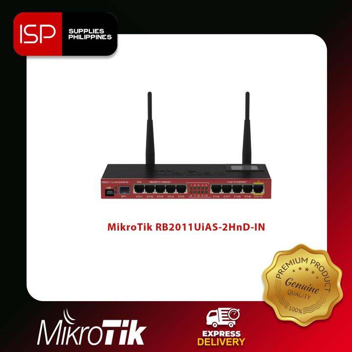 MikroTik RB2011UiAS-2HnD IN Bandwidth Manager - Hotspot Router - Switch ...