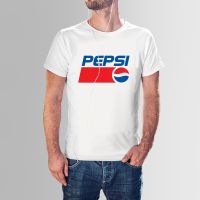 เสื้อยืดคอกลมเสื้อยืด  Pepsi แป๊บซี่ สีขาว สีดำ เสื้อครอปคอกลมแขนสั้น ขายดีสุดๆ เสื้อผ้าแฟชั่น เสื้อยืดสตรีท พร้อมส่ง [S-5XL] S-5XL