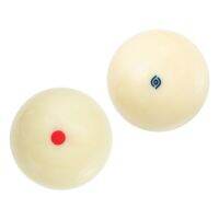 【LZ】♂✵  2 Pcs Snooker Table Equipment Resin Cue Balls Professional Billiard Wear-resistant White Replaceable Supply