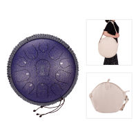 12 Inches Portable Steel Tongue Drum 11 Notes C Key Handpan Drum Travel Drum Percussion Instrument with Mallets Carry Bag for Meditation Yoga Zazen