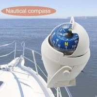 Waterproof IP 67 Sea Pivoting Marine Compass with Electronic LED Light Boat Compass for Marine Navigation Positioning Compass