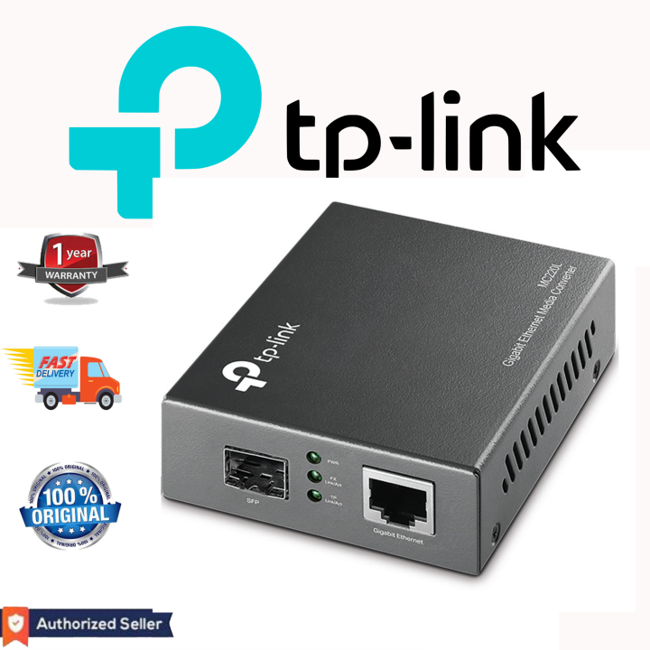 TP-Link MC220L Gigabit Ethernet Media Converter | Lazada PH