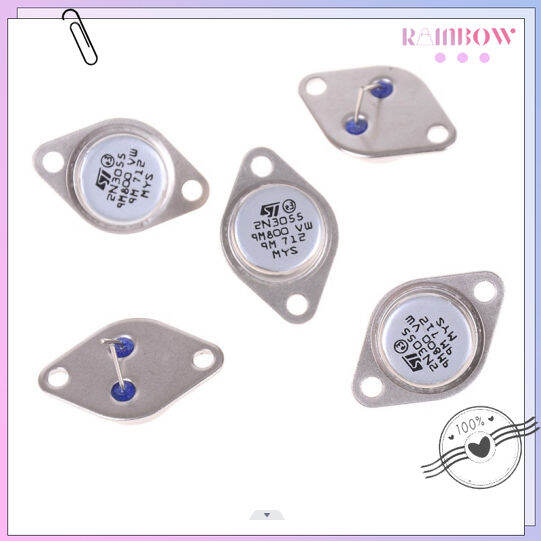 10Pcs/Set 15A 100v NPN AF Amp Audio Power Transistor MJ2955/2N3055 High