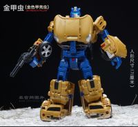 Transformation Car Oversize Throttlebots Goldbug Action Figure Toys Deformation Robot Children Gifts